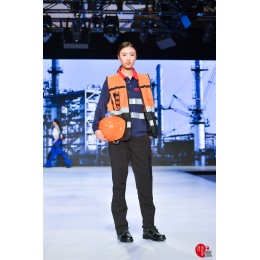 MDD008 design site work clothes real person demonstration reflective safety clothing industrial uniform hk center MDD008 design site work clothes real person demonstration reflective safety clothing industrial uniform hk center